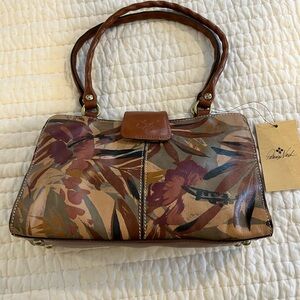 Patricia Nash Multicolor Floral Shoulder Bag